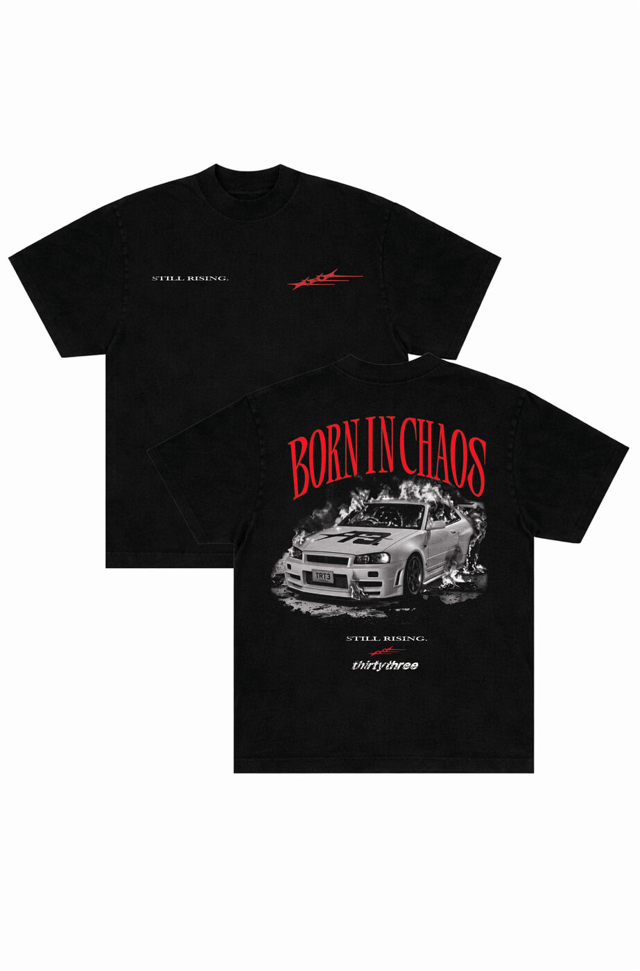 Playera Negra ThirtyThree